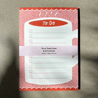 Coffee To-Do List - A5 Notepad