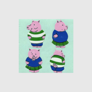 Small Animal Sticker Sheet - Off the Roll