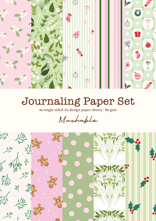 Christmas Print - Journaling Paper Set