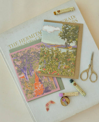 Spring Walk - Greeting Card