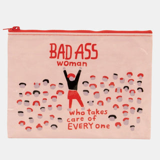 Bad Ass Woman - Zipper Pouch
