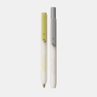 Retractable Metallic Marker - Small Nib (Gold or Sivler)