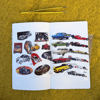 Motor Sports Sticker Pack - 90s/00s Deadstock Stickers