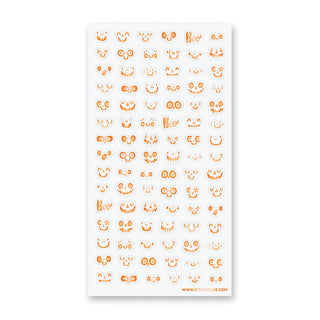 Pumpkin Faces - Sticker Sheet