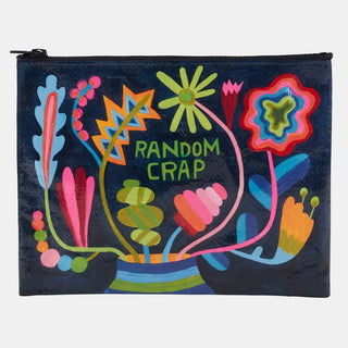 Random Crap Floral - Zipper Pouch