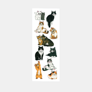 Perfect Cats - Glitter Gel Stickers