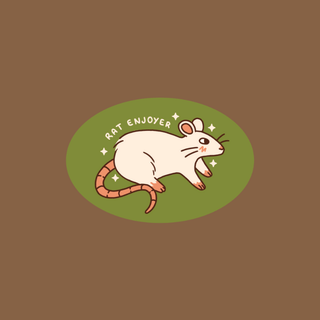 Rat Enjoyer - Vinyl Sticker