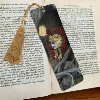 Reading Toad - Bookmark