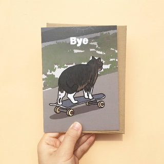 Bye - Greeting Card-Greeting Cards-Stash World