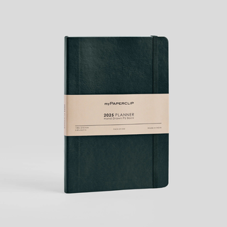 2026 Weekly Planner - A5 Softcover Diary (Vegan Leather)