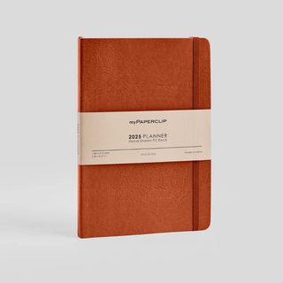 2026 Weekly Planner - A5 Softcover Diary (Vegan Leather)