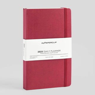 2026 Daily Planner - A5 Softcover Slim Diary