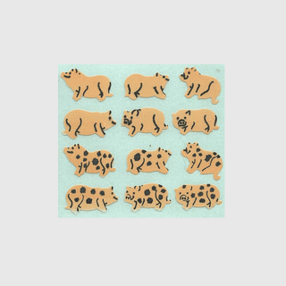 Small Animal Sticker Sheet - Off the Roll