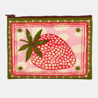 Strawberry Clouds - Zipper Pouch