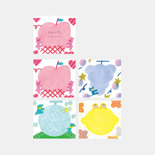 Fruits - Memo Pad by Itoiyuki