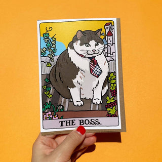 The Boss - Greeting Card