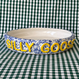 Silly Goose - Ceramic Pet Bowl