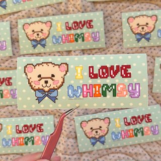 I Love Whimsy - Vinyl Sticker