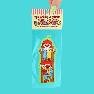 Happy and Sad Clowns - Bookmark