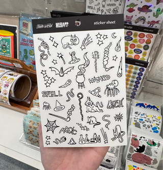 Wizard Mart - Sticker Sheet
