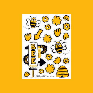 Bee Hotel - Sticker Sheet