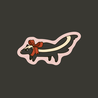 Skunk Gift - Vinyl Sticker