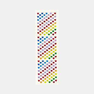 Rainbow Hearts - Prismatic Stickers