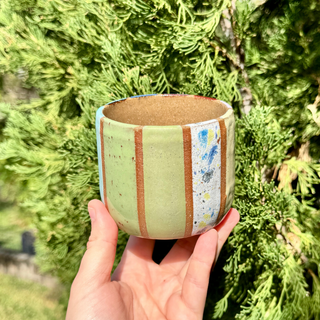 Rainbow Ceramic Pen Holder