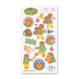 Tiger Explorer - Sticker Sheet