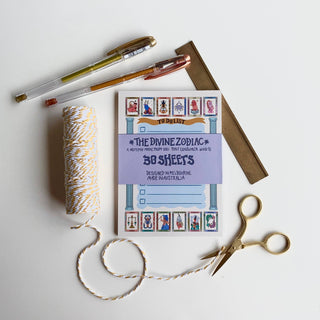 The Divine Zodiac (To Do List) - A6 Notepad