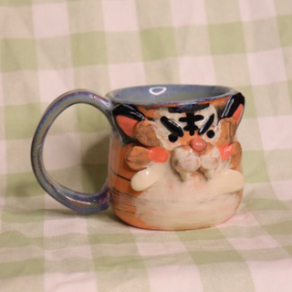 Tiger Head Mug - Ceramic Mug