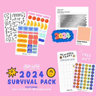 Planet Collect - Monthly Sticker Subscription