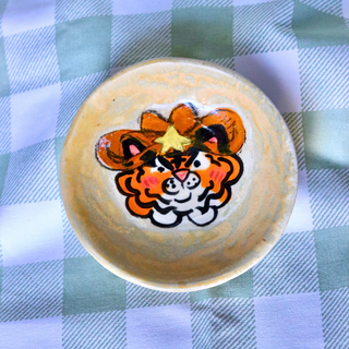 Cowboy Tiger - Small Trinket Dish