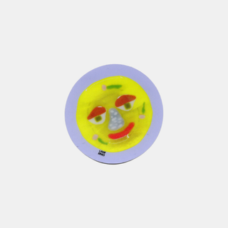 Smiley Bowls Yellow - Vinyl Sticker