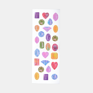 Gem Stones - Pearly Stickers