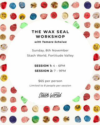 The Wax Seal Workshop - with Tamara Scheiwe