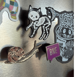 Enamel Pin to Magnet Converter - 4 Pack
