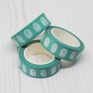 Green Ghosts - Washi Tape