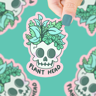 Plant Head - Vinyl Sticker