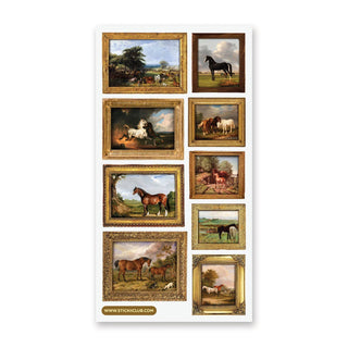 The Horse Gallery - Sticker Sheet