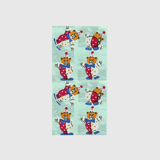 Teddy Clowns - Paper Stickers