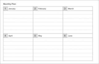 Pocket Weekly Planner - Undated