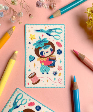 Craft Cutie - Vinyl Sticker