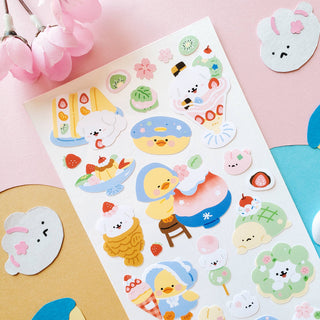 Berry Sweet Friends - Sticker Sheet