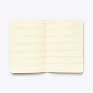 Lined Stitched Notebook - A5 Green