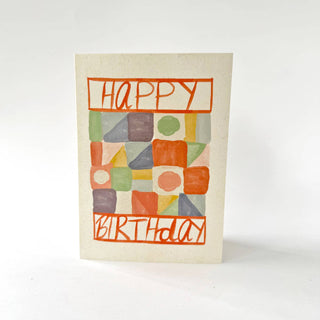 Happy Birthday (Quilt) - Greeting Card