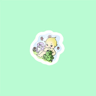 Kewpie And Friends - Vinyl Sticker