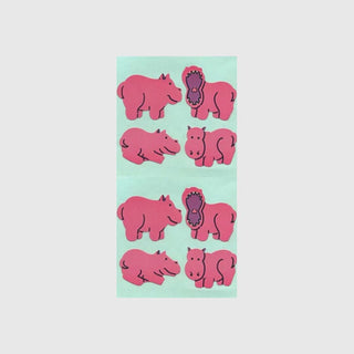 Hippos - Paper Stickers