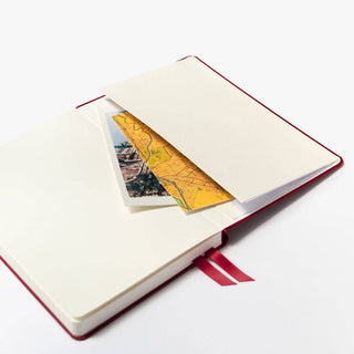 Lined Hardcover Journal - A5 Red