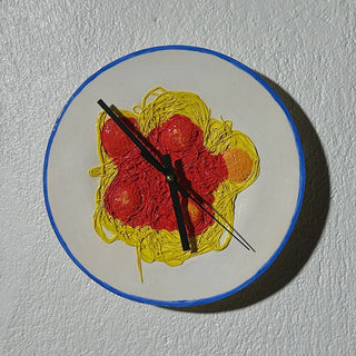 Spag Bol O'clock - Ceramic Clock